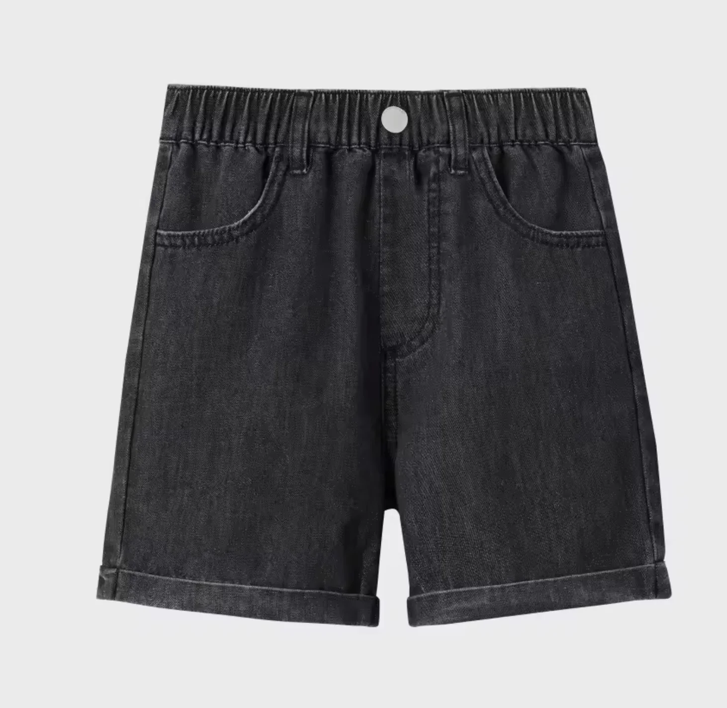Boys Shorts- Black Denim Collection
