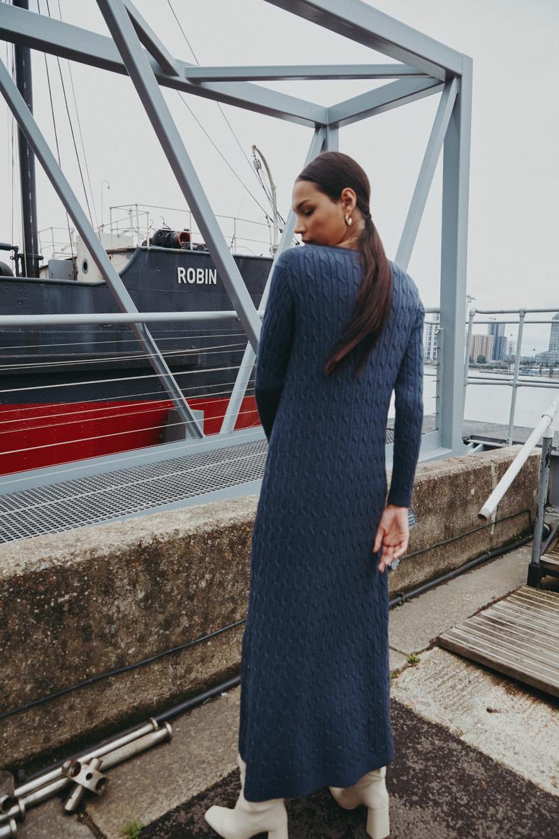 Cableknit Maxi Dress - Image 4