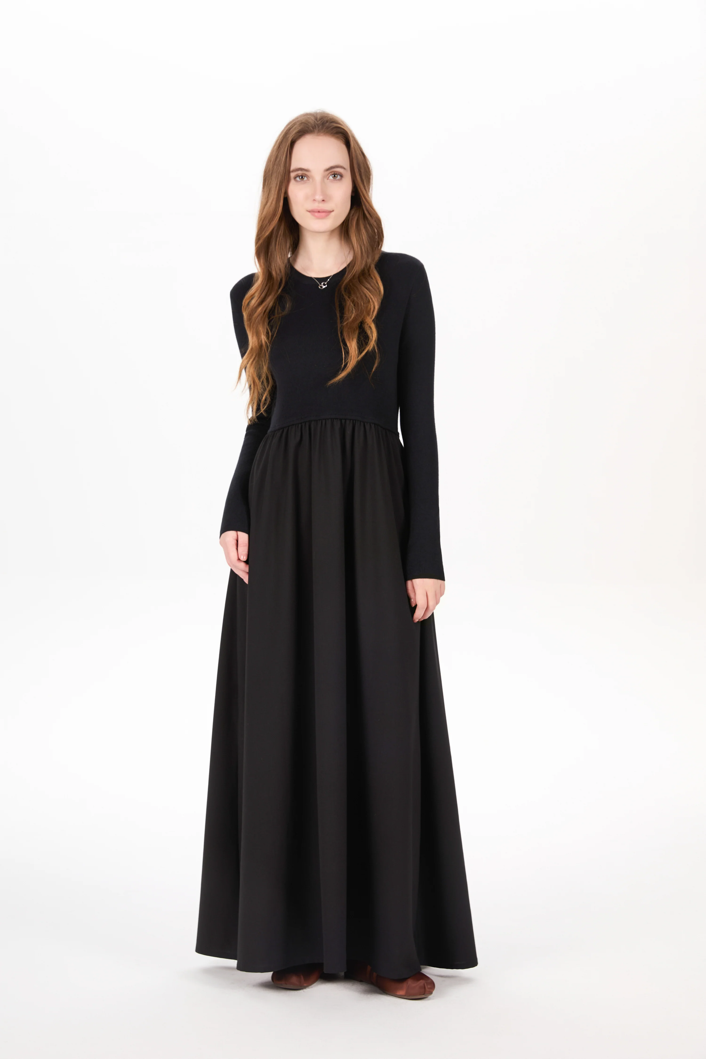 Circle Maxi Dress Green - Image 2