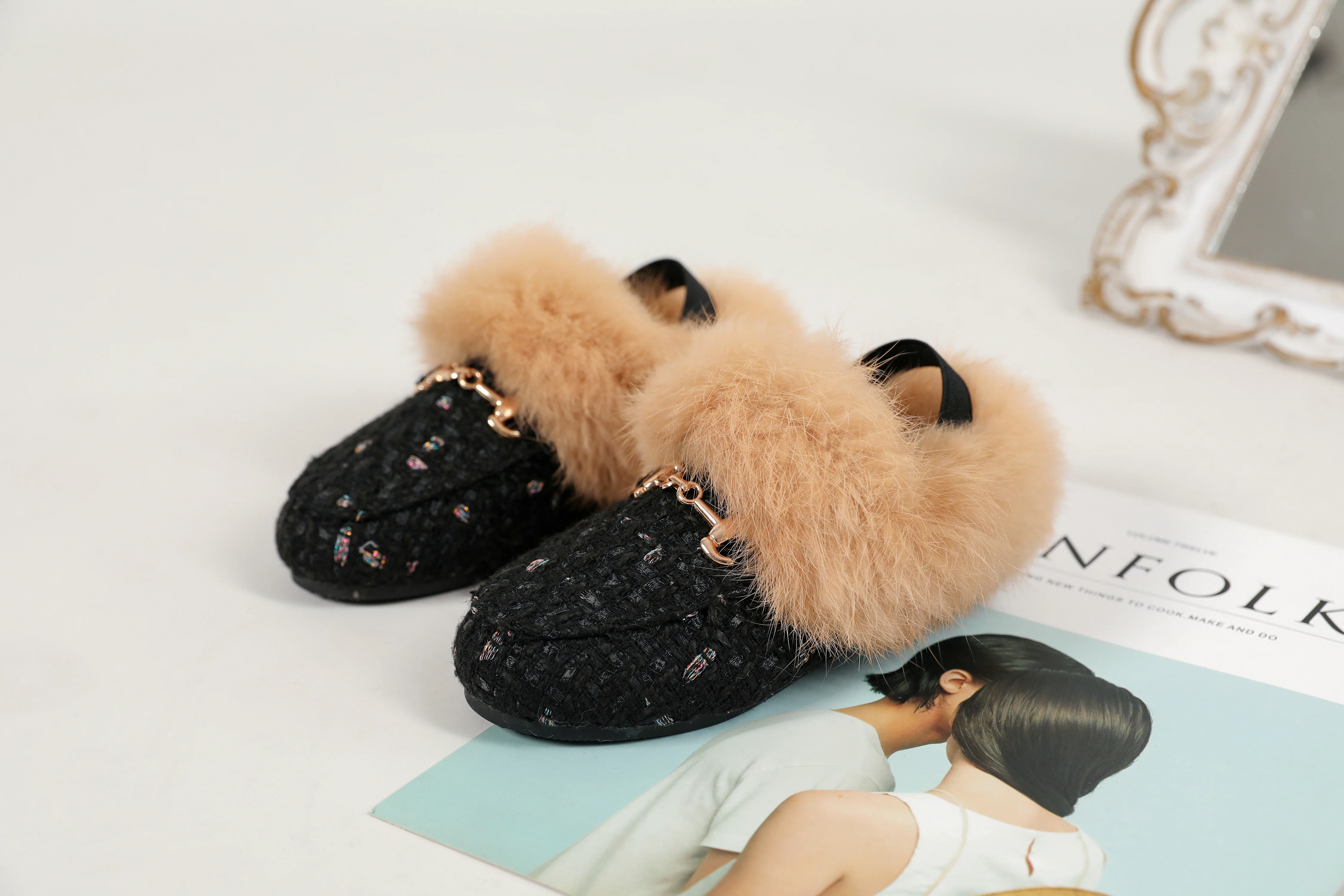 Fur Slippers - Image 3