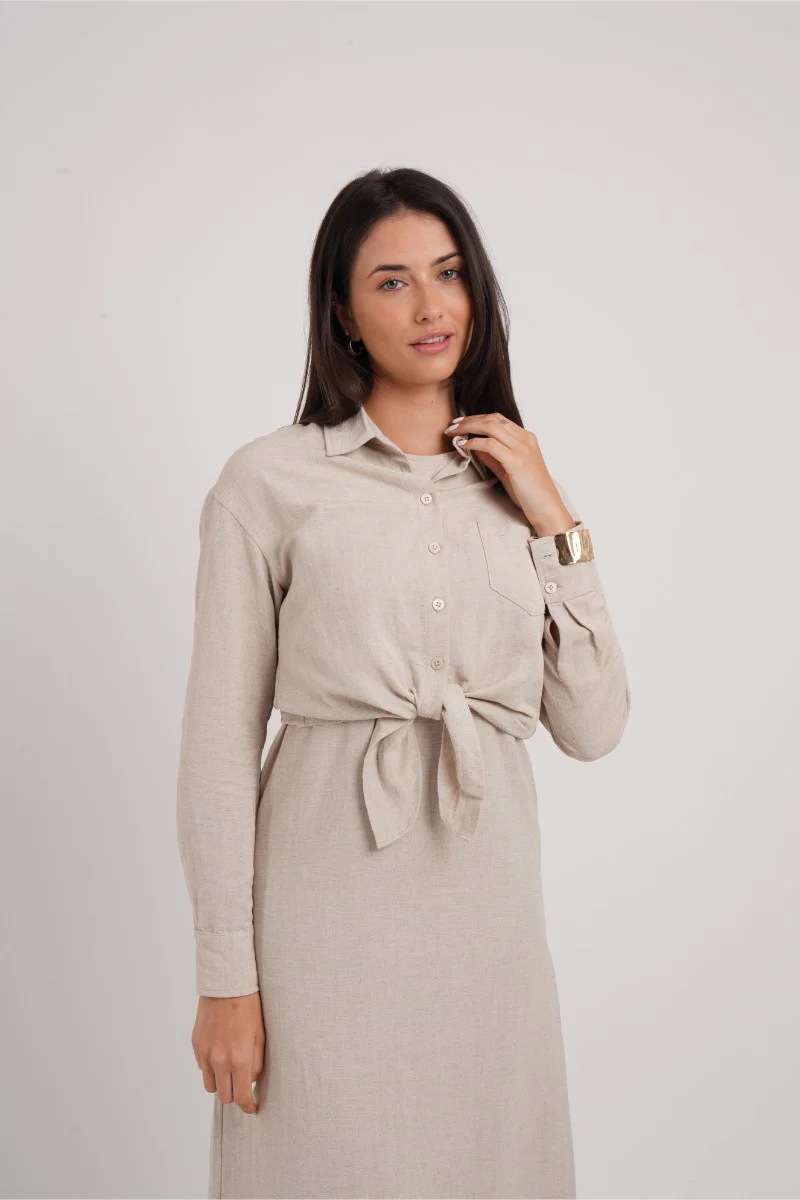Green Linen Set - Image 4
