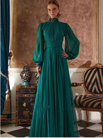 High Neck Gown