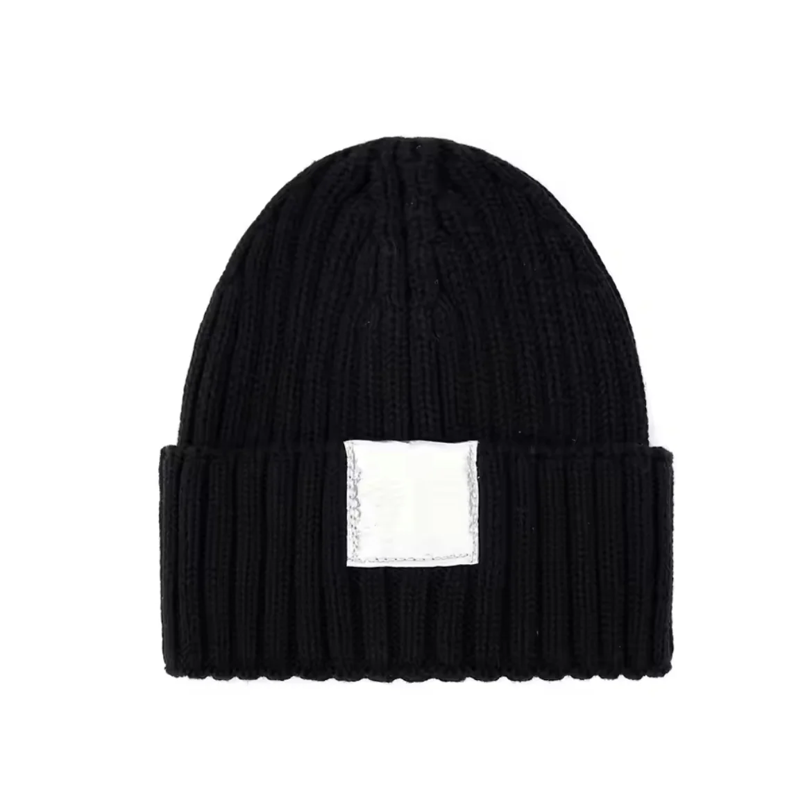 Knit Patch Hat - Image 5