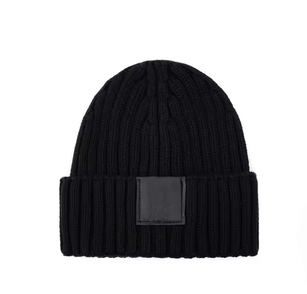 Knit Patch Hat - Image 6