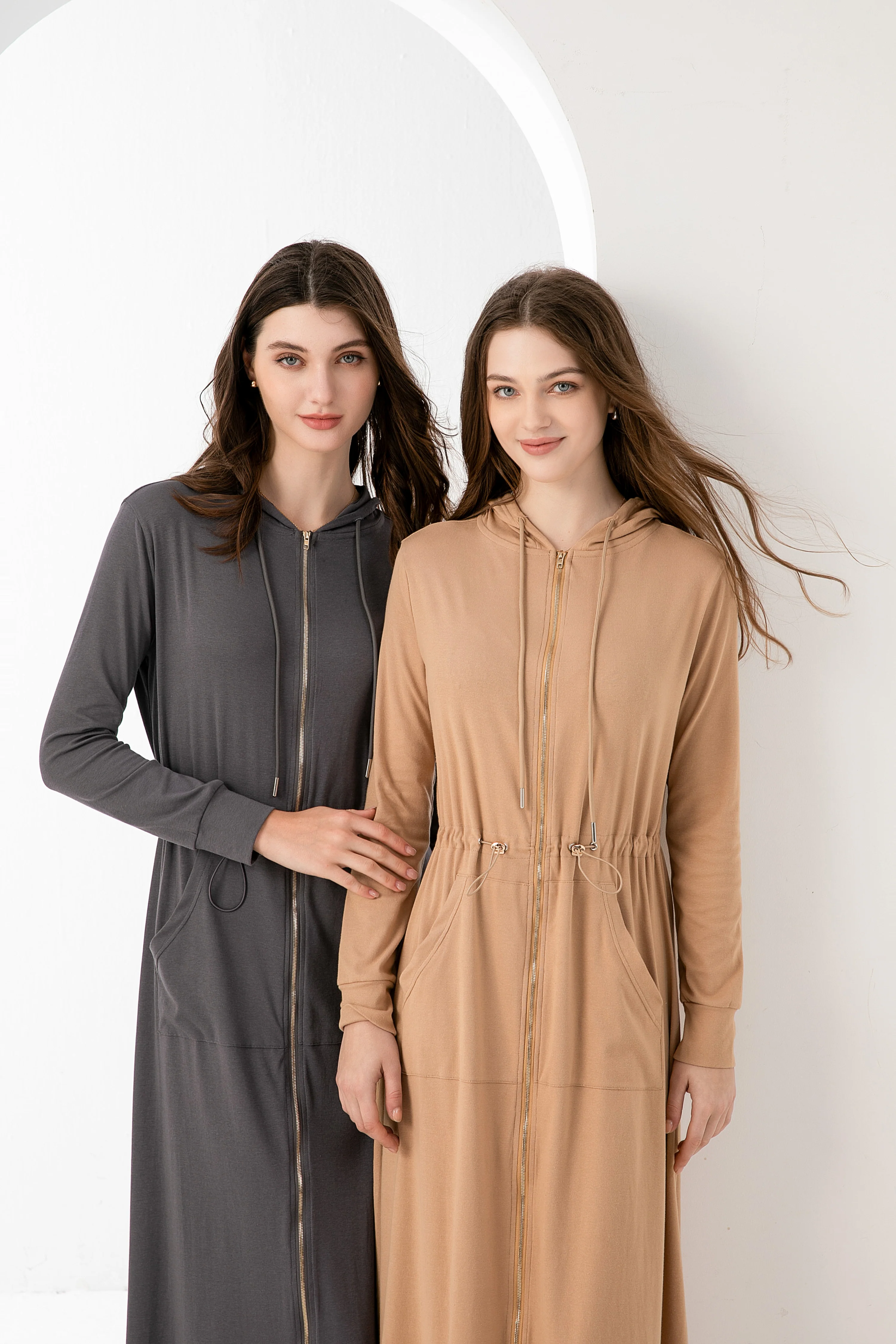 Maxi Zipper Dress - Image 3