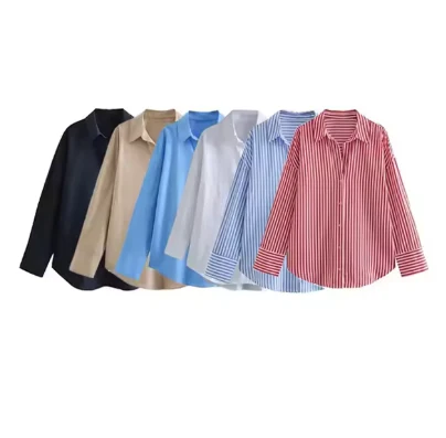 Oversized Poplin Shirt