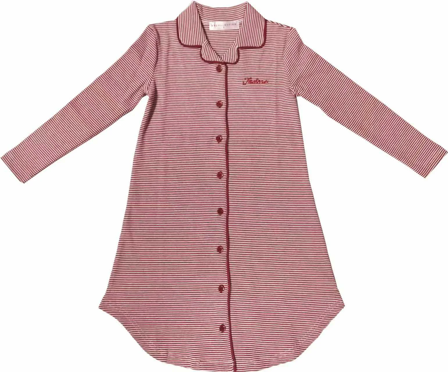 Red Striped Loungeware dress - The Jadore Loungewear
