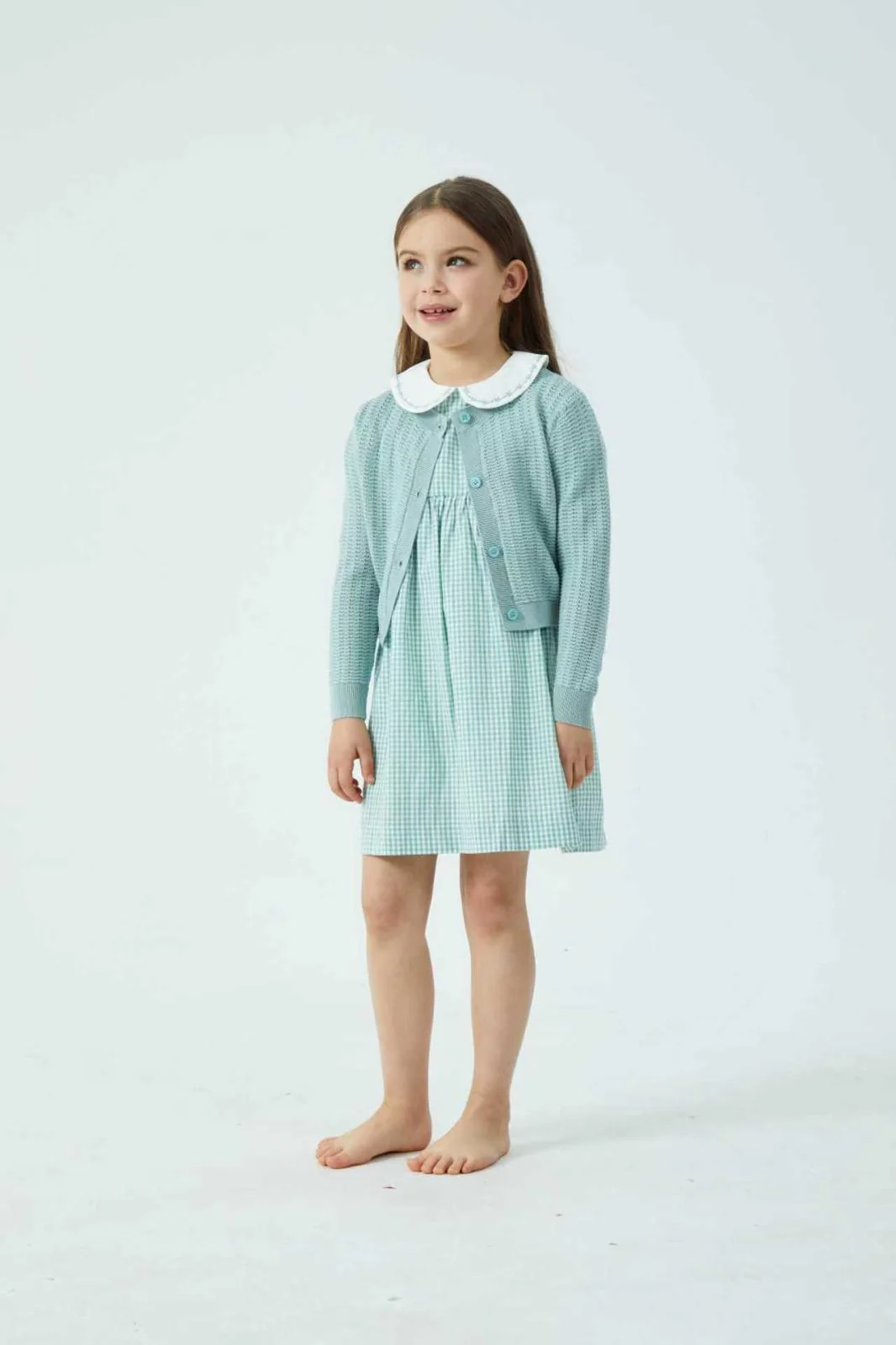 Green Cardigan - Sage Collection - Image 4