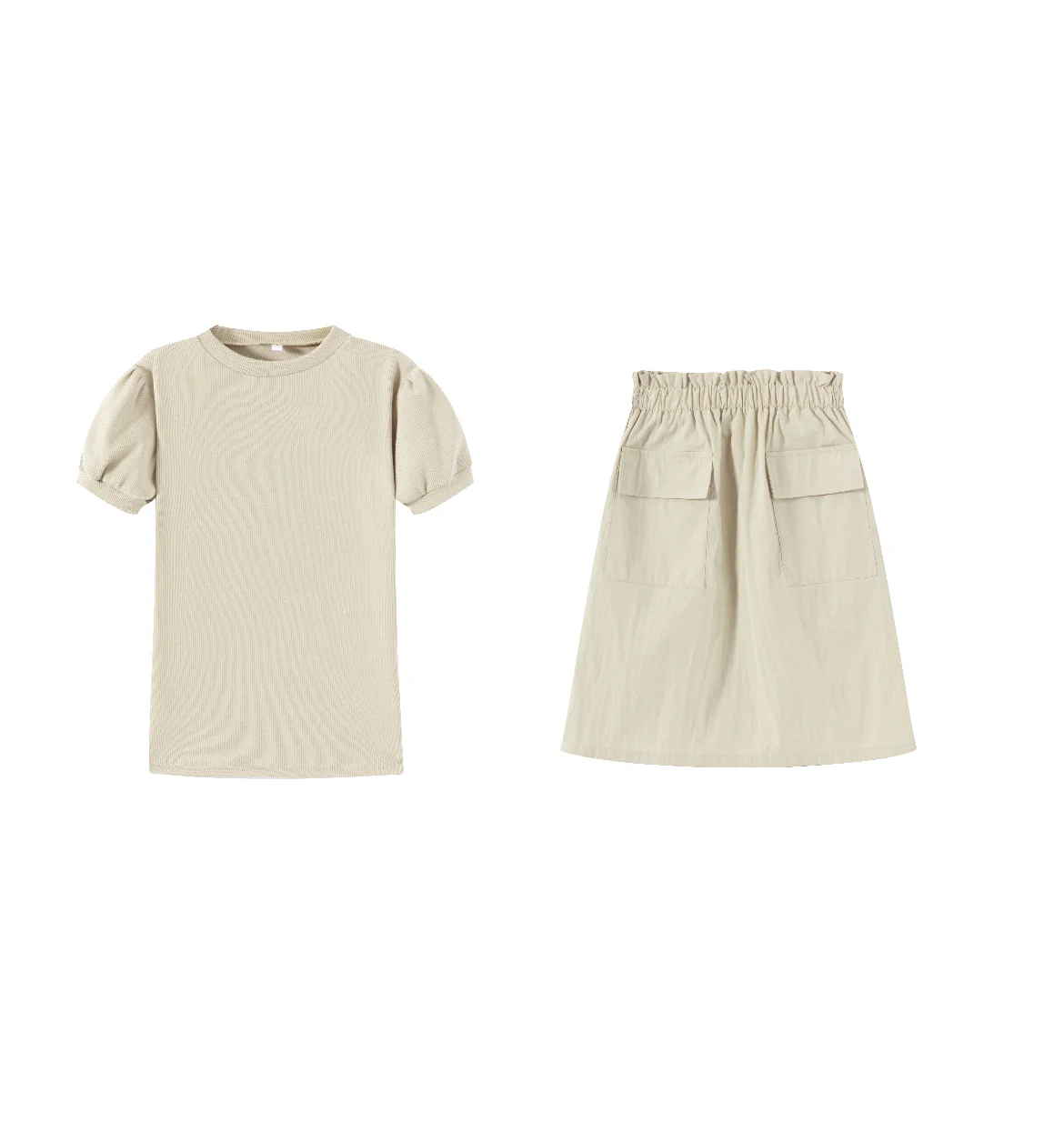Block Tee & Skirt SS