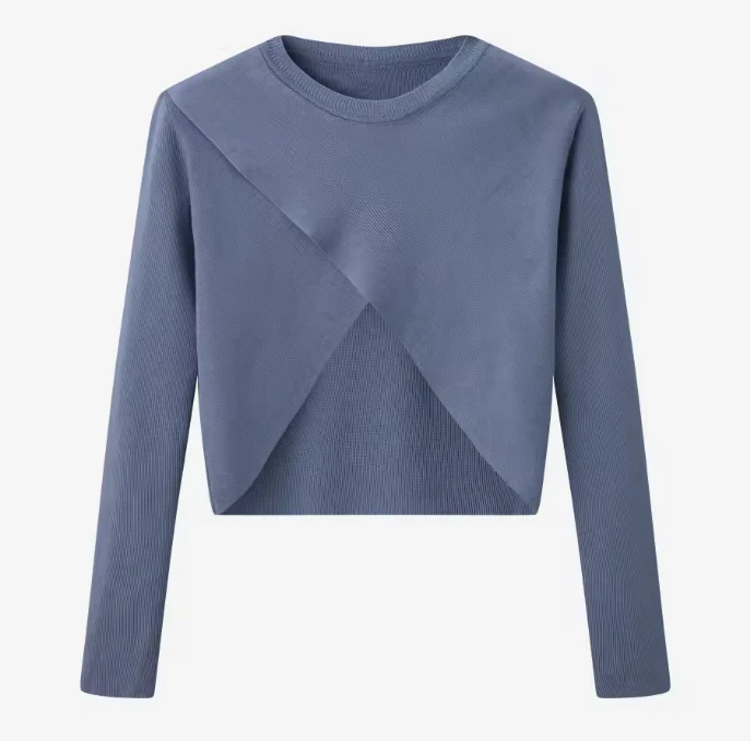 Knit Top x Satin Dress - Image 5