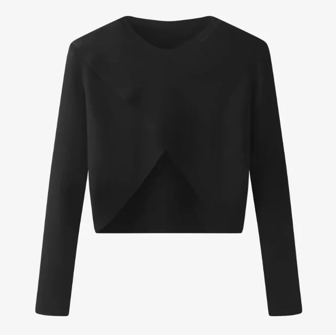 Knit Top x Satin Dress - Image 7