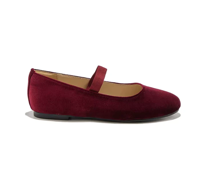 Velvet Ballet Flats - Image 3